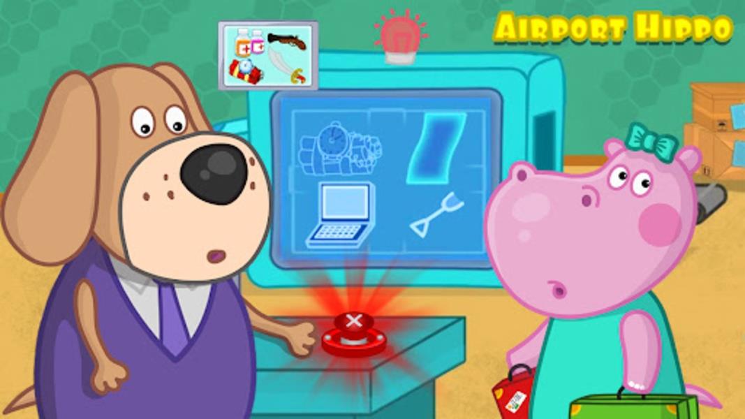 Hippo: Airport adventure স্ক্রিনশট 0