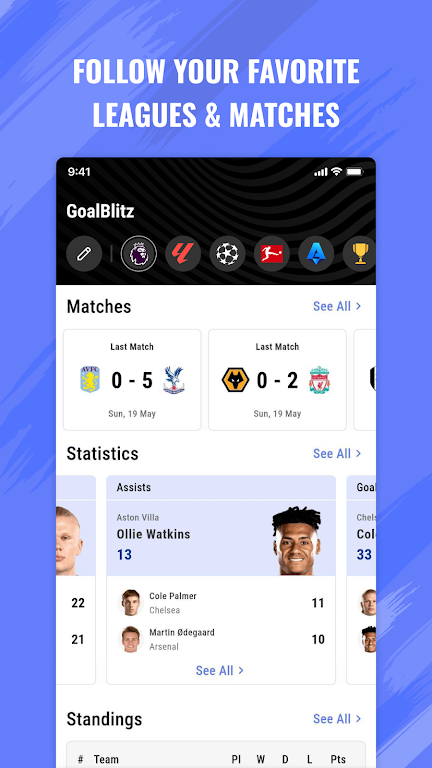 GoalBlitz : Euro 2024 Score Screenshot 0