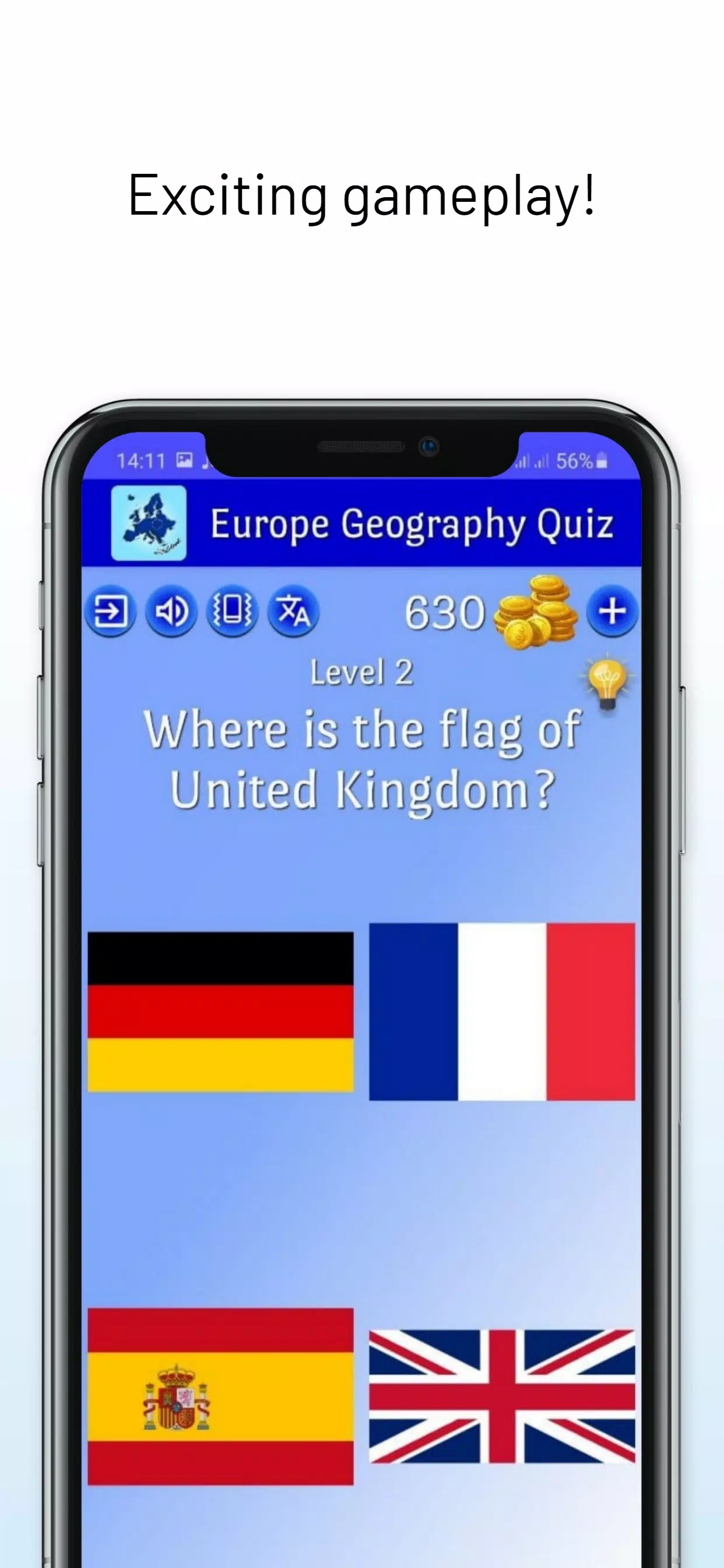 Europe Geography Quiz 스크린샷 2