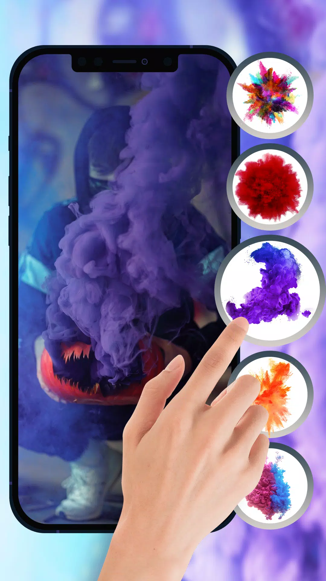 Smoke Filter Photo Editor 스크린샷 0