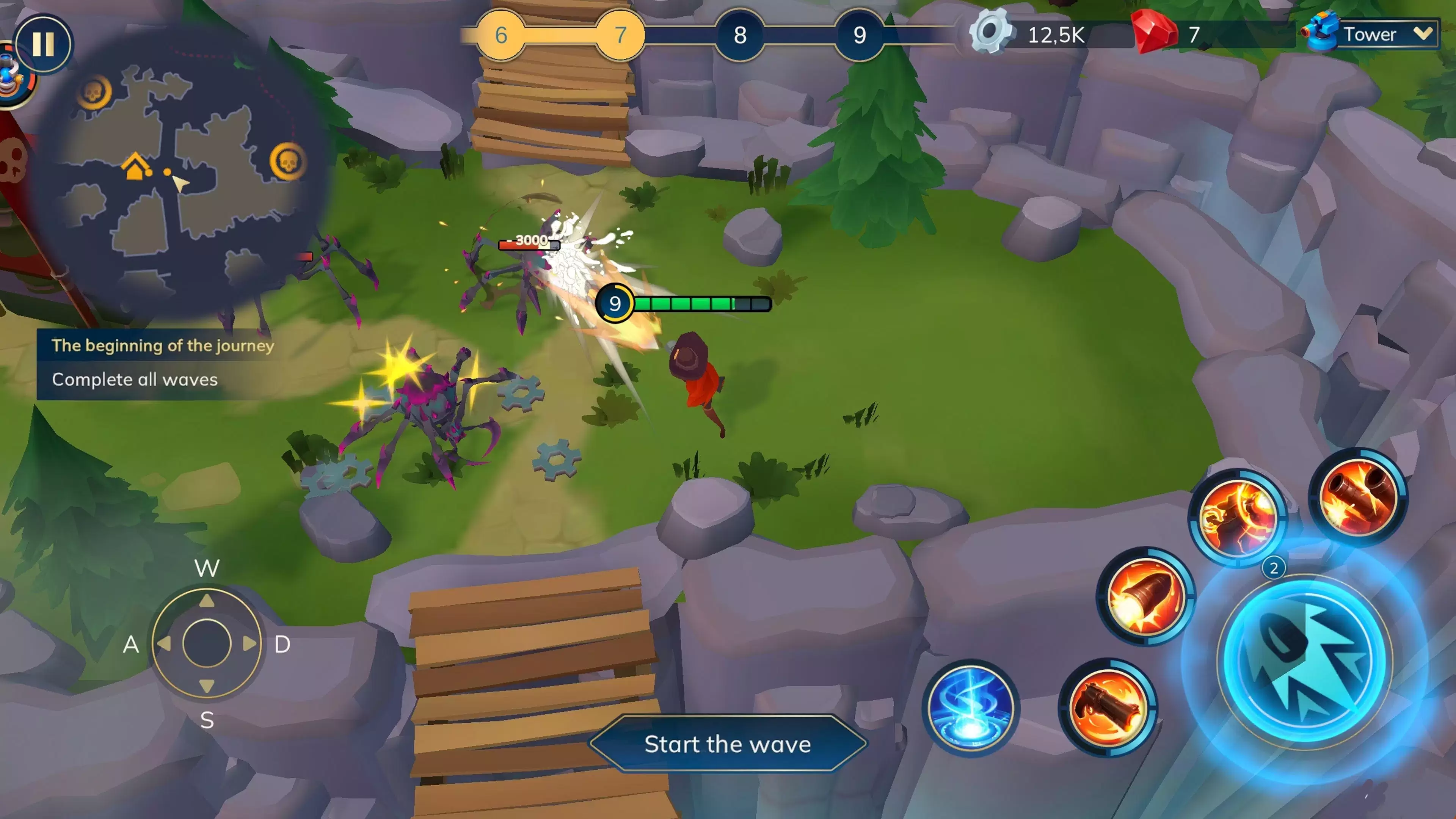 Heroes of Tower Defense Battle Screenshot 1