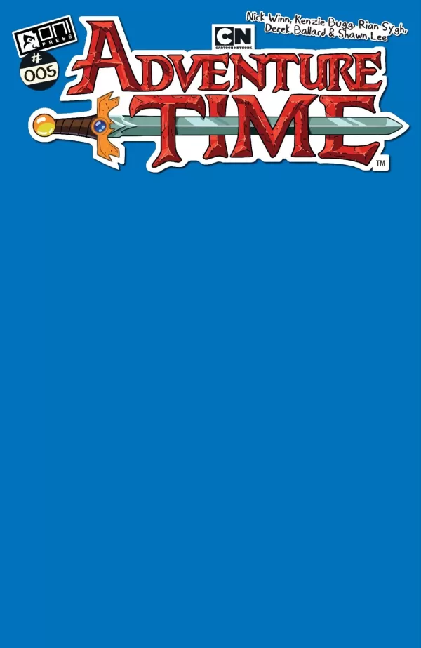 Adventure Time comic issue 5 cover art 4
