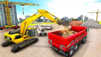 City Construction Truck Games ဖန်သားပြင်ဓာတ်ပုံ 2