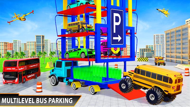 City School Bus Driving Sim 3D Скриншот 0