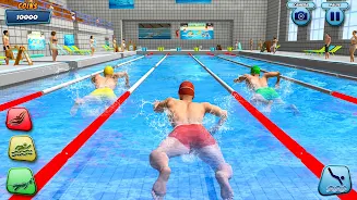 Aqua swimming pool racing 3D स्क्रीनशॉट 2