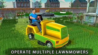 Mowing Simulator Grass Cutting Screenshot 0