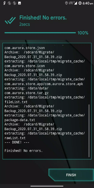 Migrate Flasher Capture d'écran 0