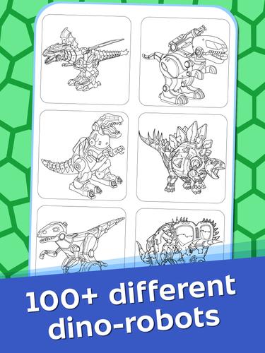 Dino Robots Coloring for Boys स्क्रीनशॉट 2