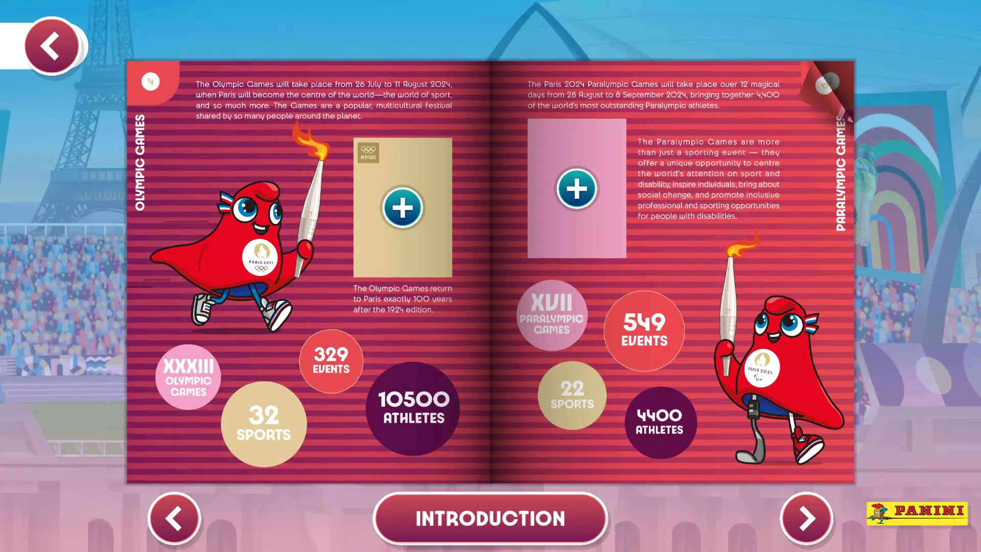 Paris 2024 Album by Panini 스크린샷 0