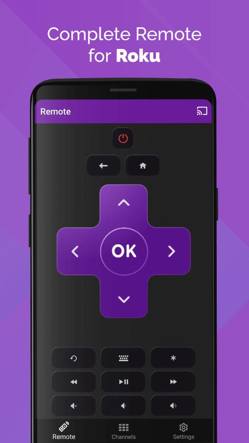 Remote Control for Roku TV ภาพหน้าจอ 0