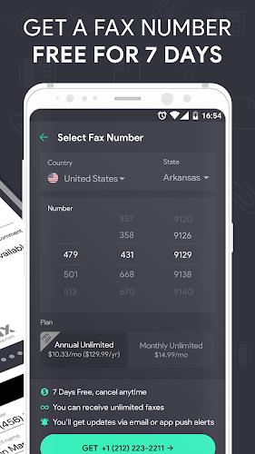 Send Fax plus Receive Faxes Schermafbeelding 2