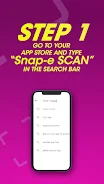 Snap-e Scan ဖန်သားပြင်ဓာတ်ပုံ 2