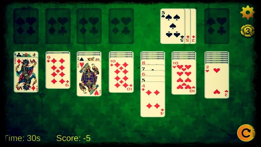 Mega Solitaire Card Game Screenshot 3