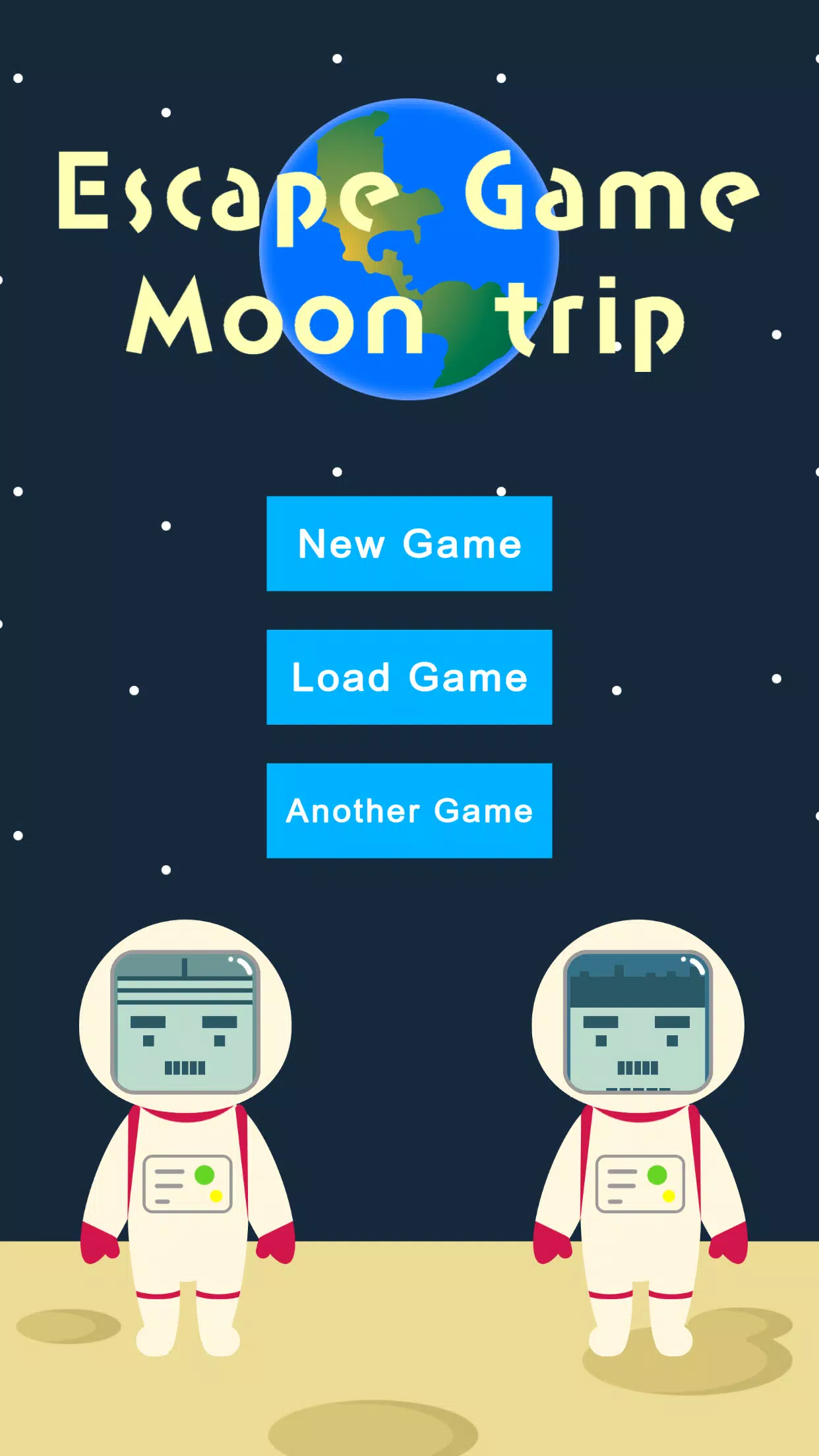 2D Escape Game - Moon Trip Скриншот 0