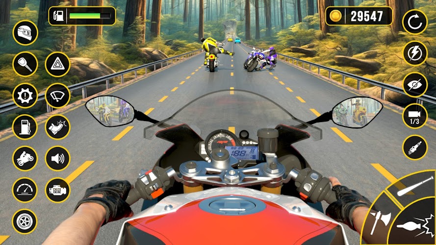 Moto Attack - Bike Racing Game 스크린샷 2