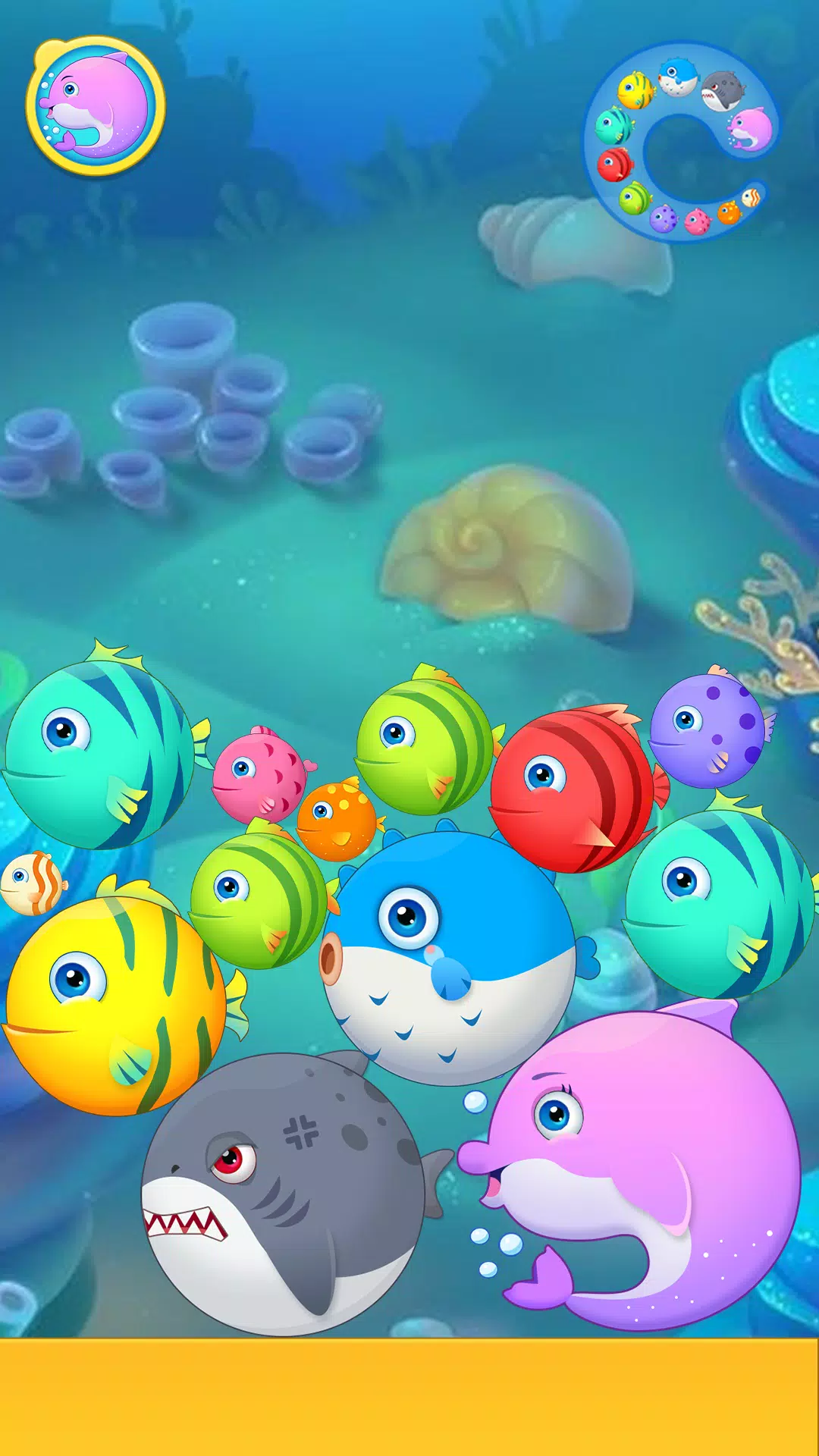 Sea Animals - Merge Game应用截图第0张