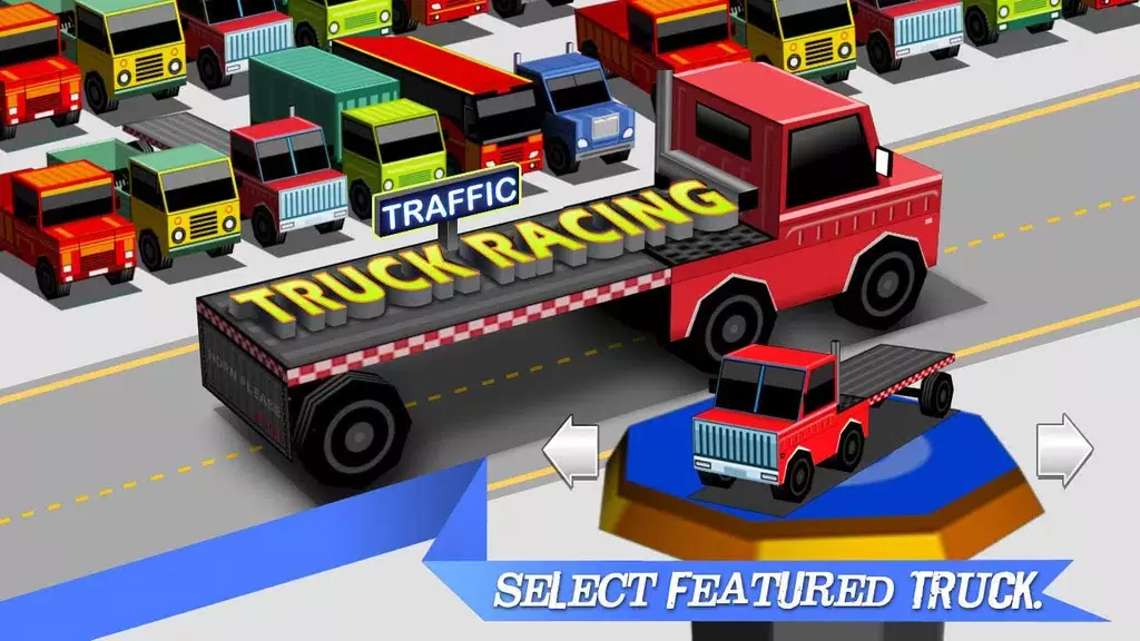 Truck Traffic Racing3D Ảnh chụp màn hình 0