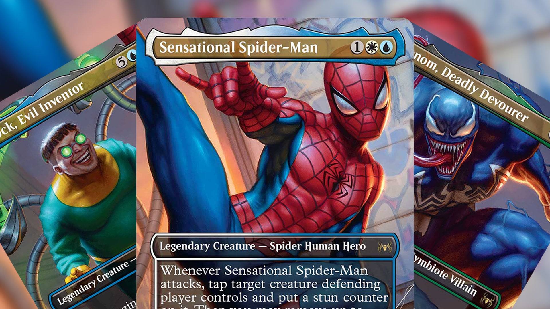 Spider-Man's Magic：The Gathering Crossoverが発表しました