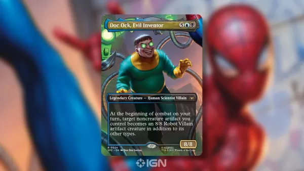 Spider-Man MTG scene