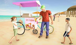 City Ice Cream Delivery Boy Capture d'écran 3