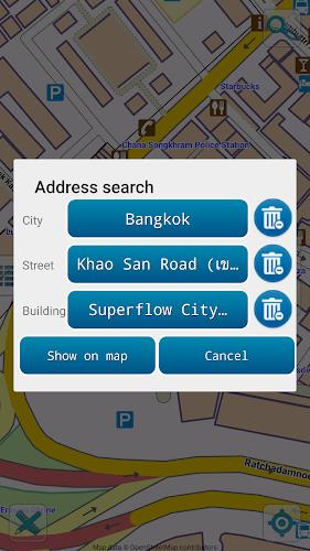 Map of Thailand offline應用截圖第2張