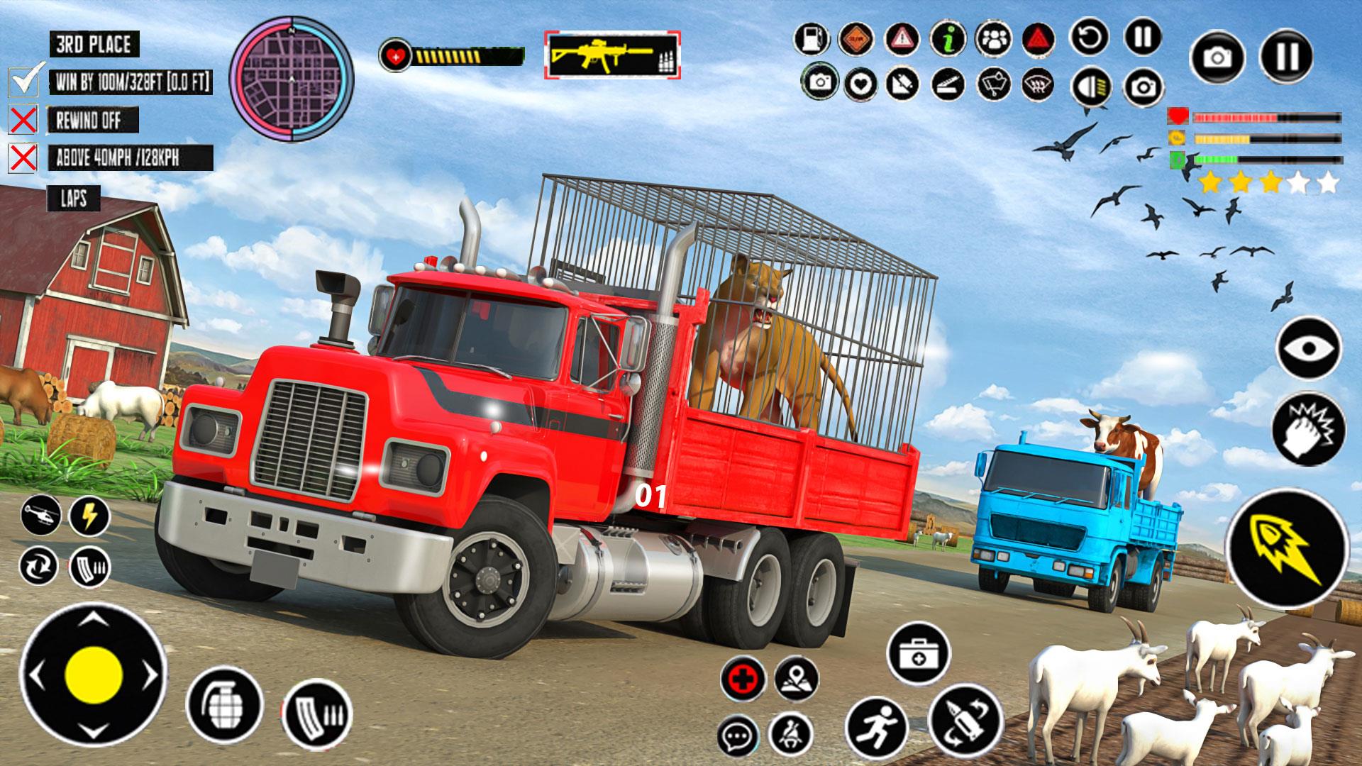 Animals Transport Truck Games Screenshot 0