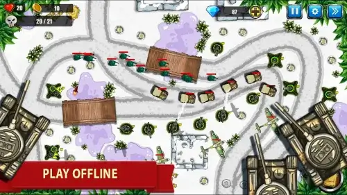 TD - War Strategy Game Скриншот 3