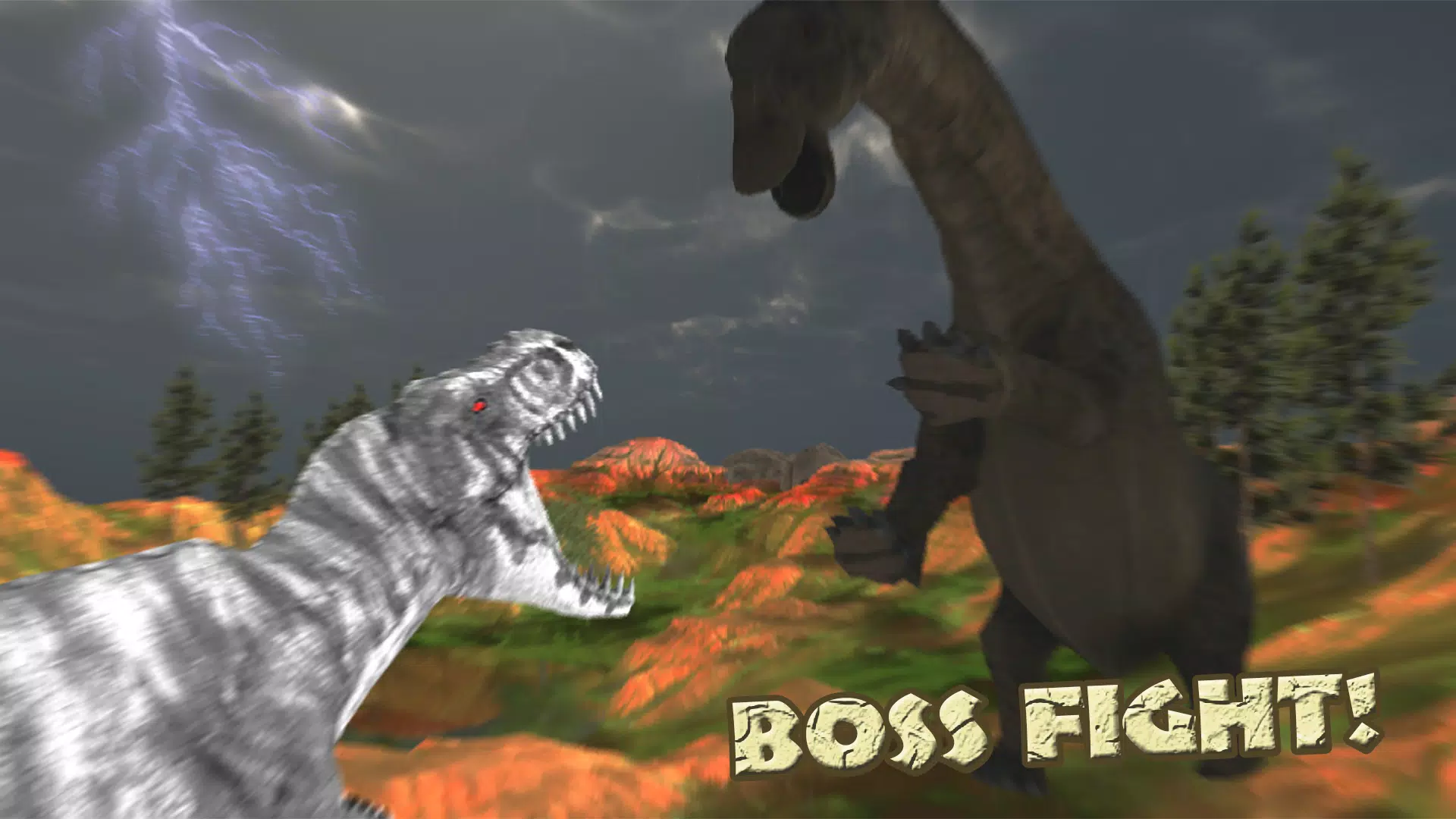 Hungry T-Rex Island Dino Hunt Captura de tela 2