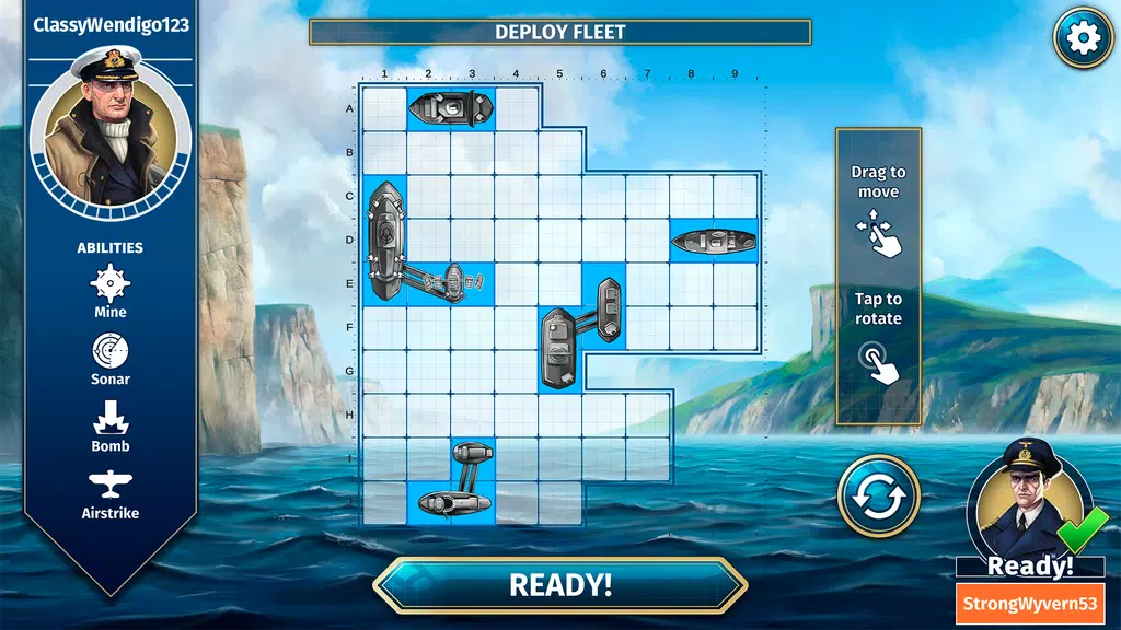 BATTLESHIP - Multiplayer Game Zrzut ekranu 2