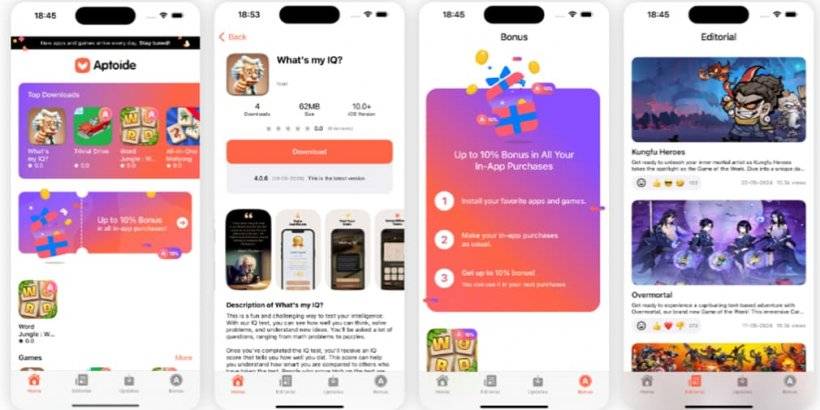 ApptOide, le soi-disant premier App Store gratuit pour iOS, est désormais disponible gratuitement dans l'UE