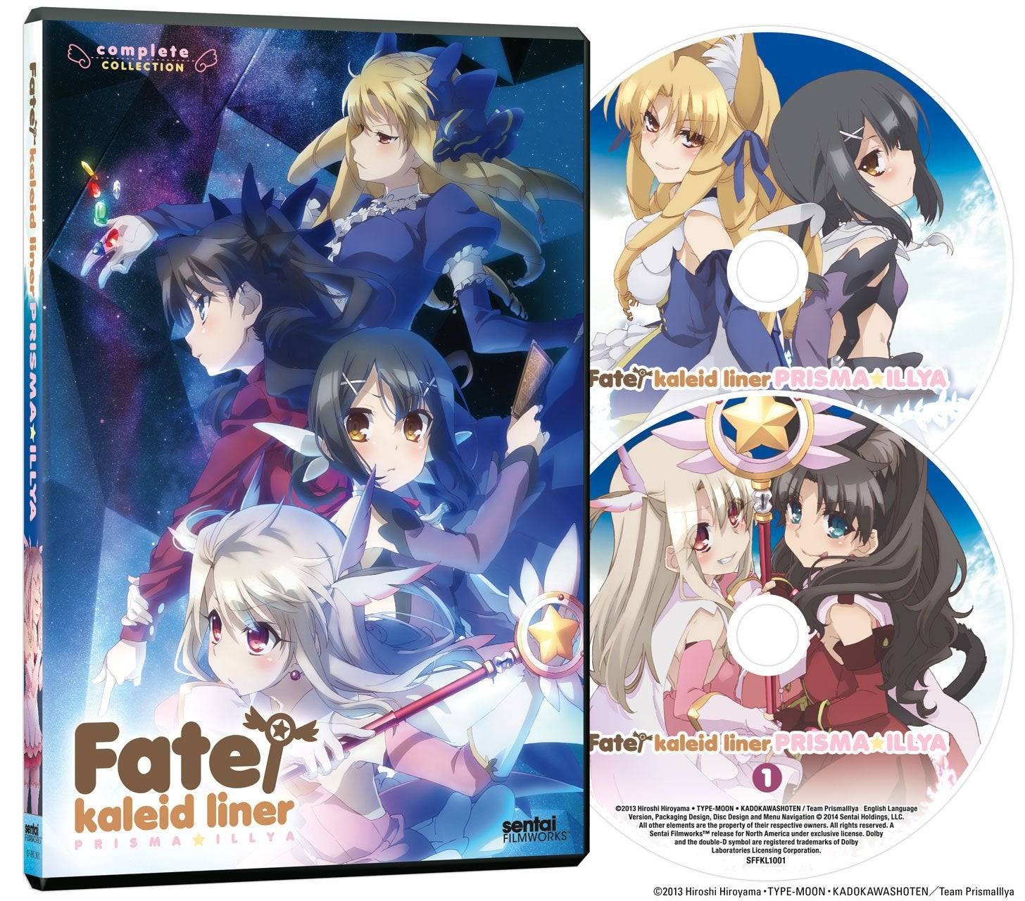 Coleção completa do Fate/Kaleid Liner Prisma Illya