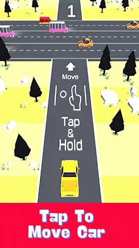 Traffic Road Cross Fun Game Screenshot 0