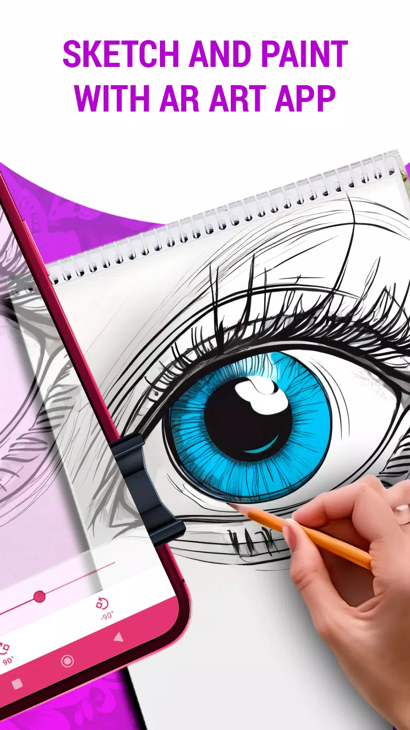 AR Art Projector Drawing App Captura de tela 1