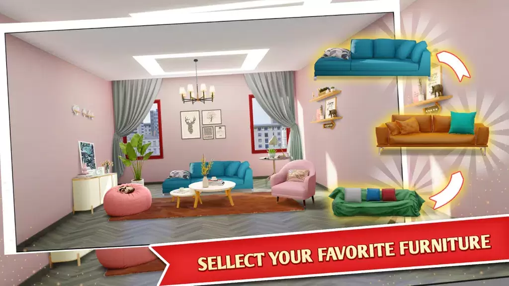 Home Dreams: Puzzle & Decor Скриншот 2