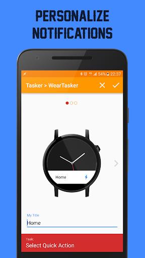 WearTasker - Tasker for Wear Ảnh chụp màn hình 3