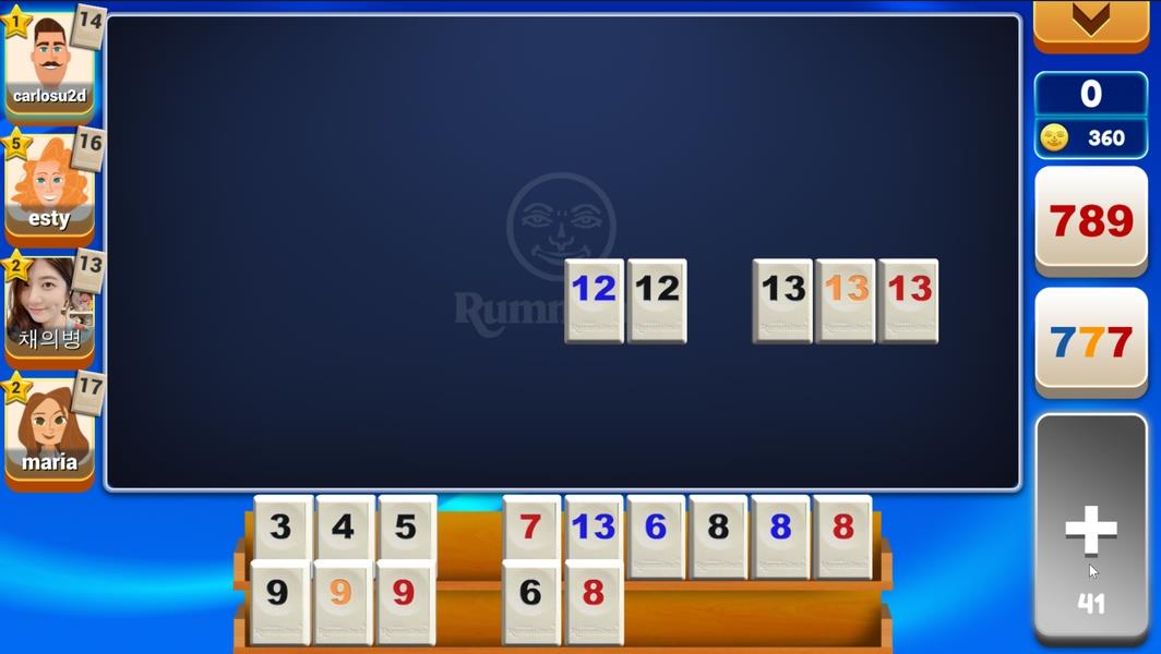 Schermata Rummikub 2