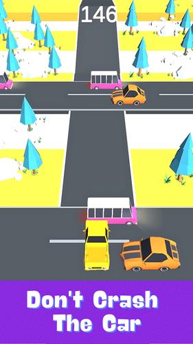 Traffic Road Cross Fun Game Screenshot 1