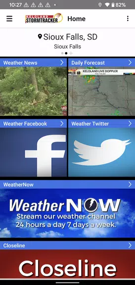 KELO Weather – South Dakota ภาพหน้าจอ 0