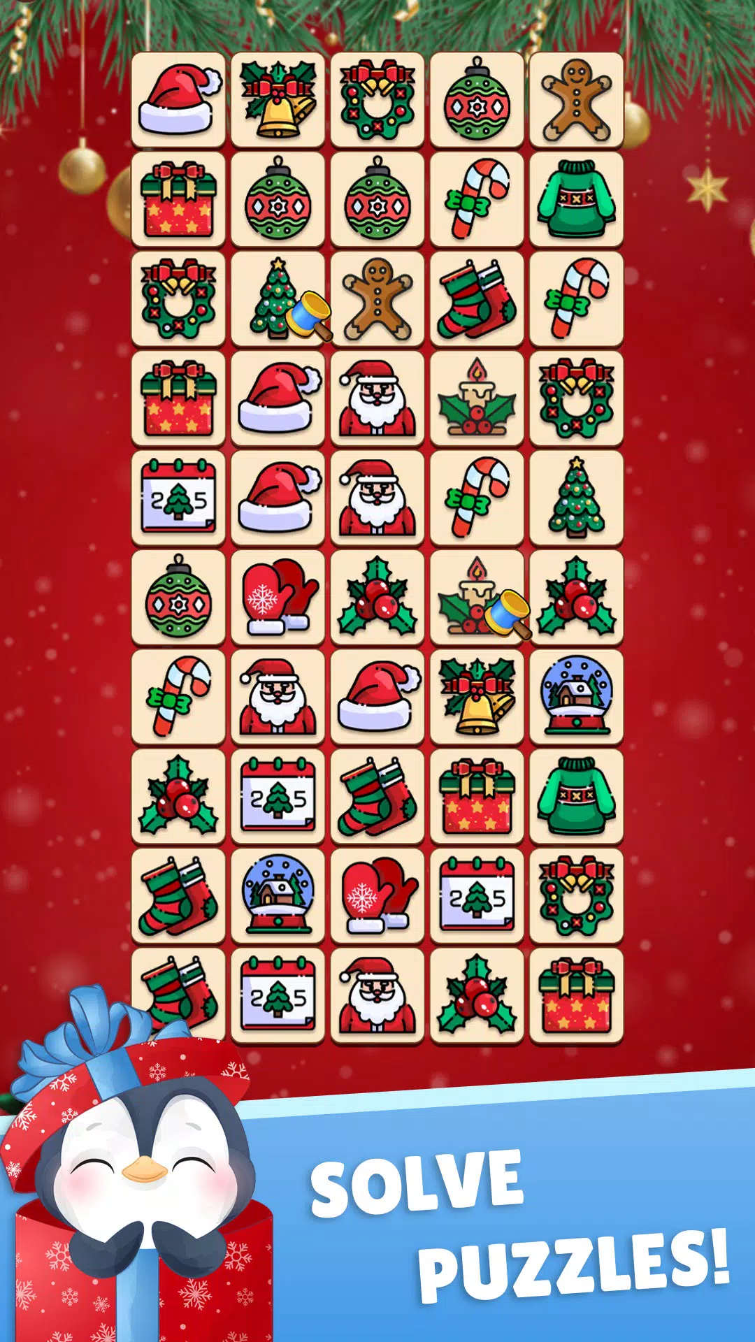 Xmas Tile Connect Ảnh chụp màn hình 1