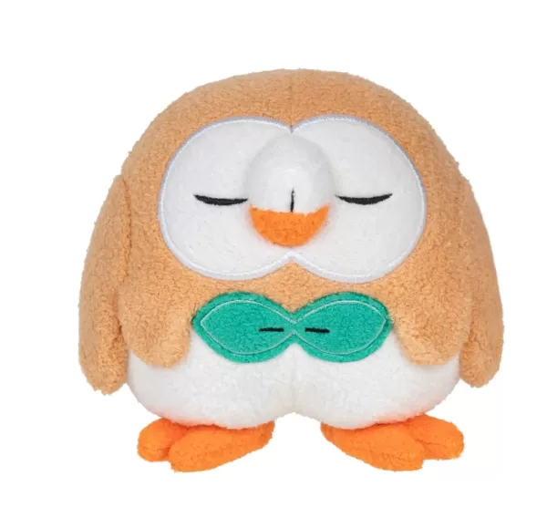 Sleeping Rowlet Mini Plush