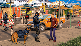 Border Patrol Police Game 2023 স্ক্রিনশট 0