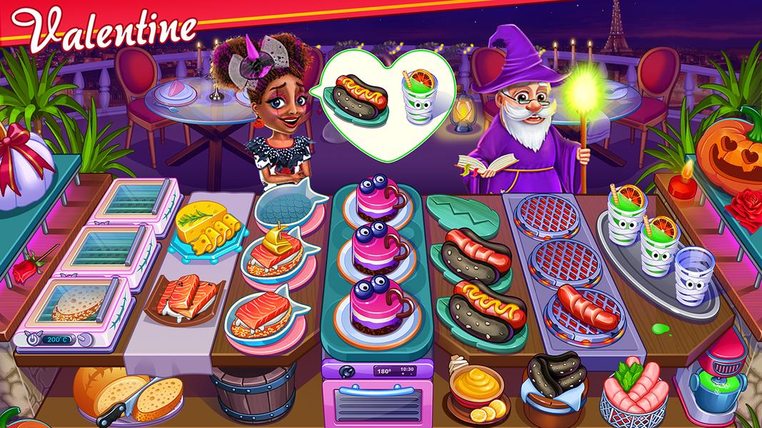 Halloween Street Food Shop Restaurant Game Screenshot 0