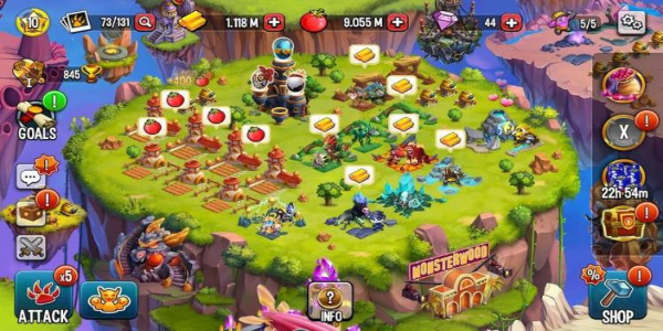 Monster Legends MOD Zrzut ekranu 2