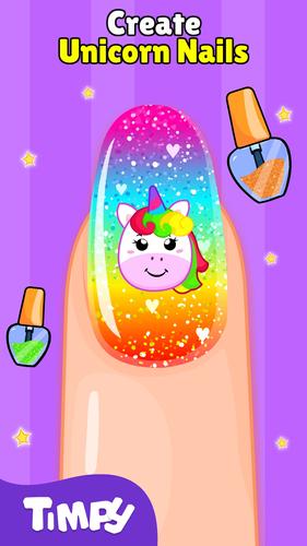 Nail Salon Games Acrylic Nails Captura de pantalla 0