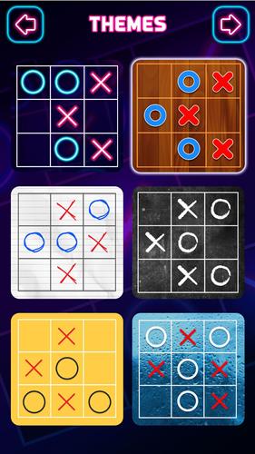 Tic Tac Toe 2 Player - xo game スクリーンショット 1