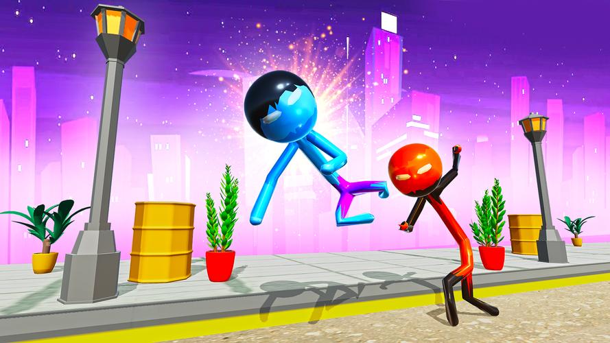 Stickman Ninja Fight: Ropehero Capture d'écran 3