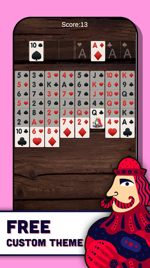 FreeCell Solitaire - Card Captura de tela 0