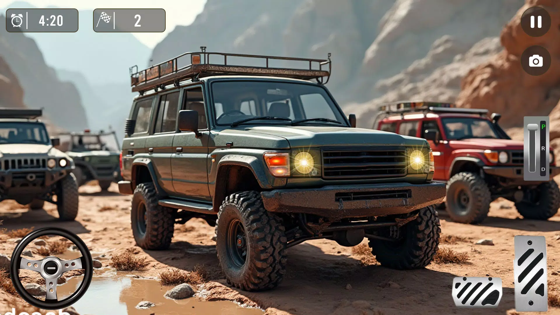 Toyota Land Cruiser Prado Game Screenshot 1