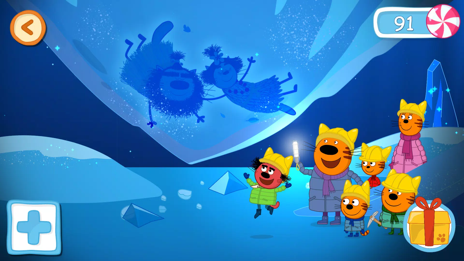 Kid-E-Cats: Winter Holidays Screenshot 1