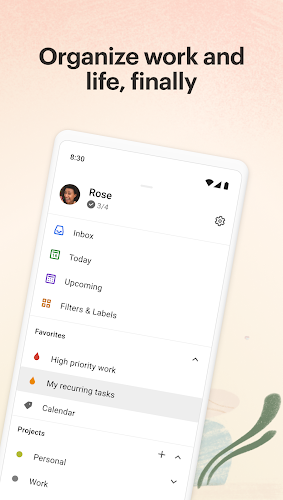 Todoist: Planner & Calendar Schermafbeelding 0